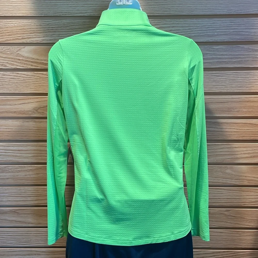 IBKUL Long Sleeve Zip Mock Neck, Size XS - Picture 2 of 3